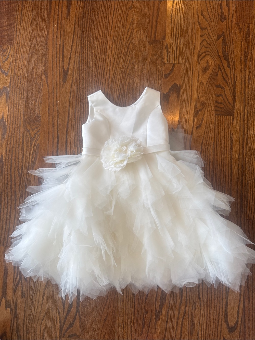 Us Angels flowergirl dress 4T